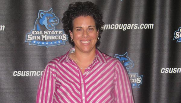 Jennifer Milo, the new athletic director for Cal State San Marcos.