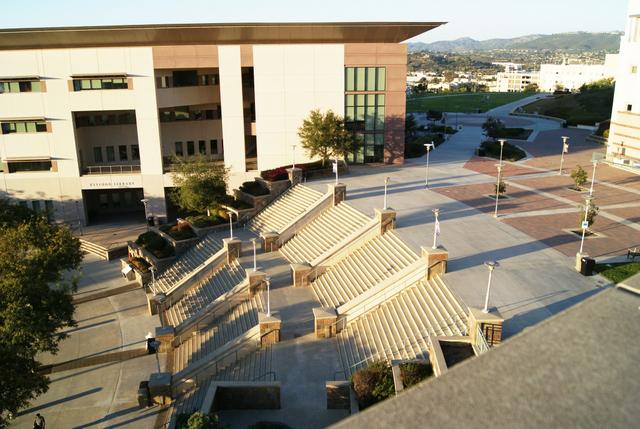 Staircase on campus