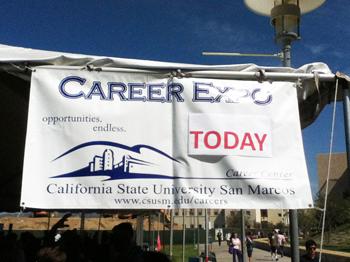 A career expo for students was held on campus Oct. 4.