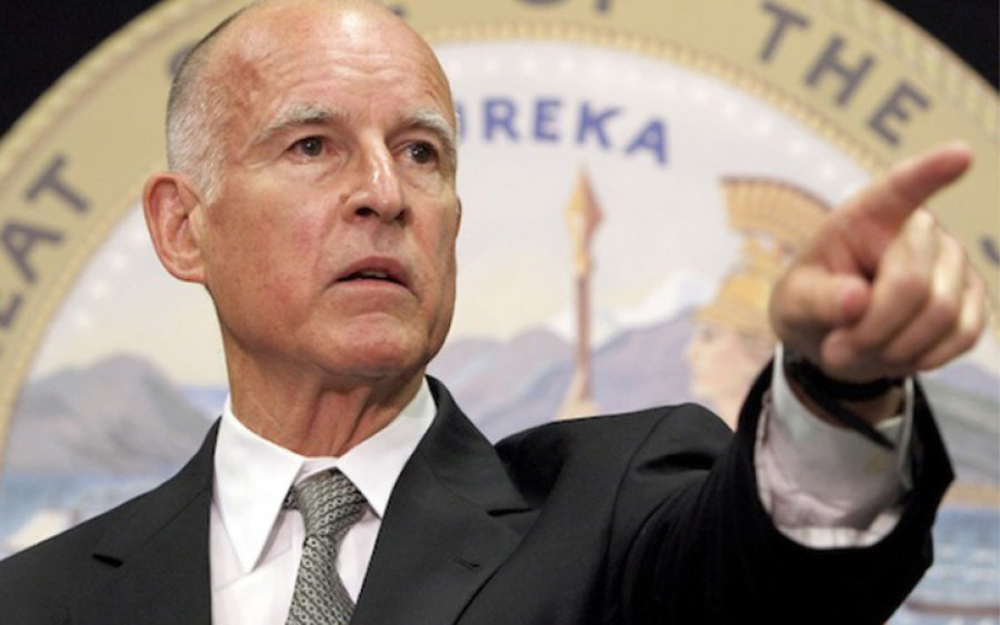 Governor+Jerry+Brown+of+California