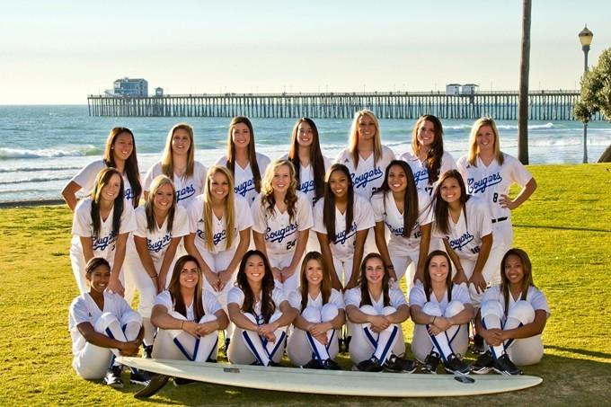 Lady Cougars softball team 2012-2013.