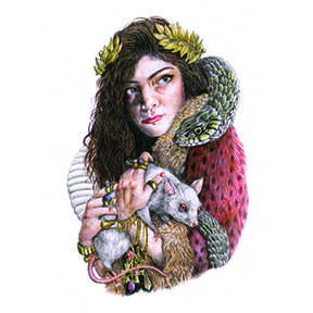 Lorde album cover