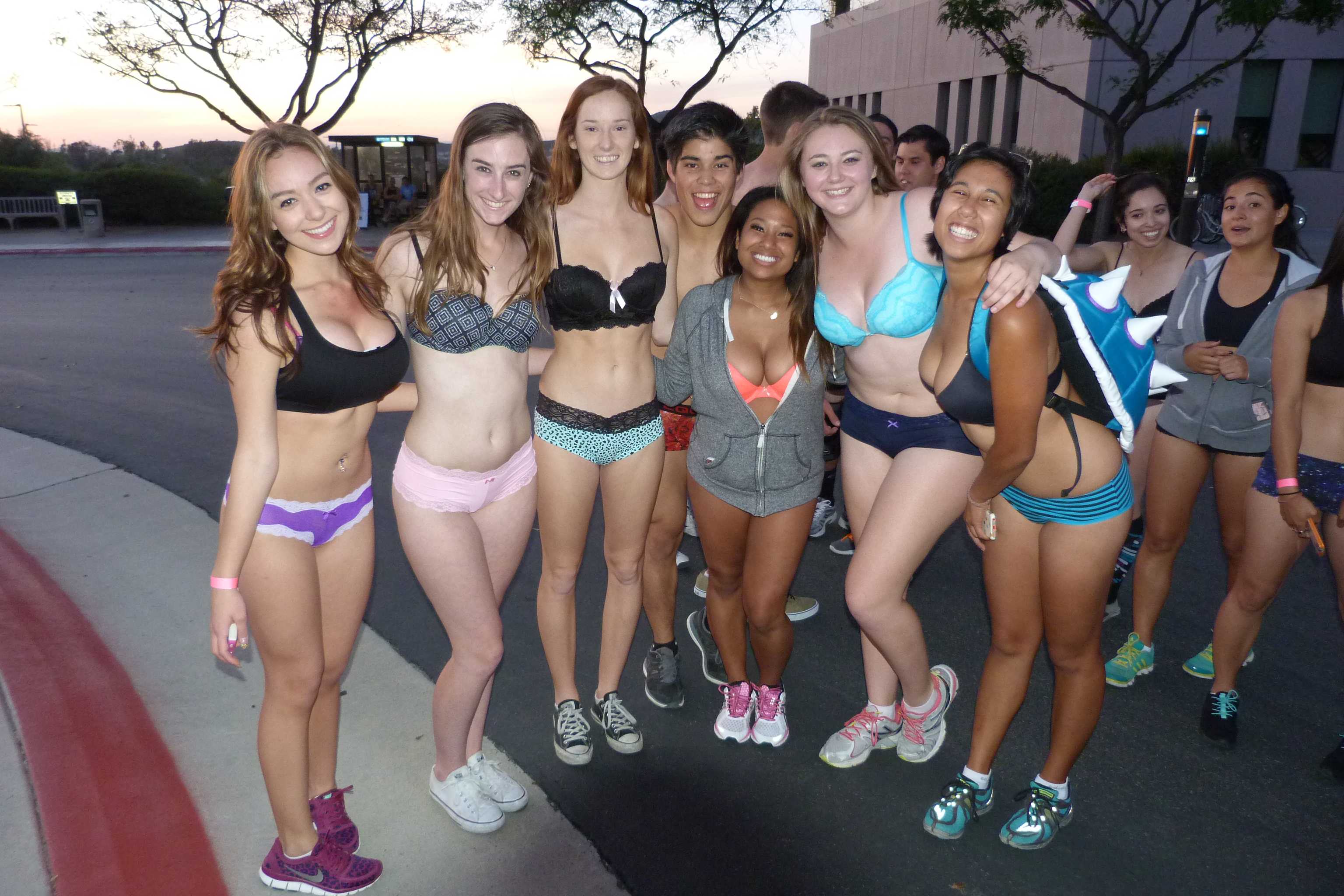ASI Undie Run 2014 gathers clothes for local shelters - The 