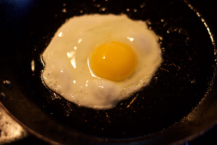 Eggs provide protein for the exercise minded person.