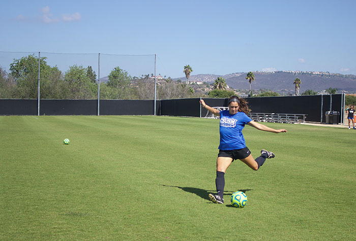 Natalie Lara is the CSUSM Female student-athlete of the month. 