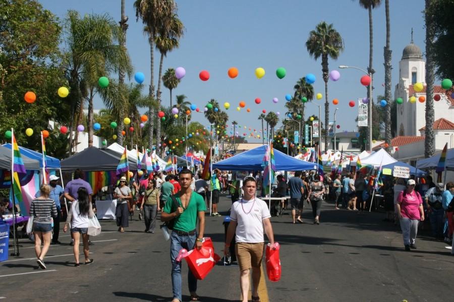 LGBTQA community celebrated at local festival The Pride Center represents CSUSM at Pride By the Beach