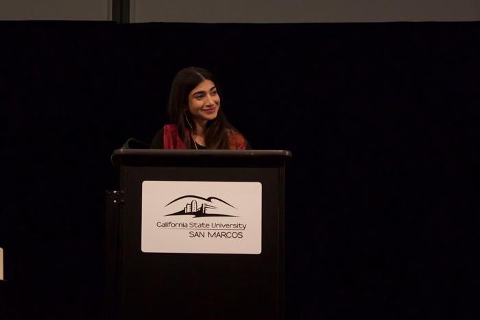 Malala Fund Co-Founder and CEO speaks for community audience about her work in activism.