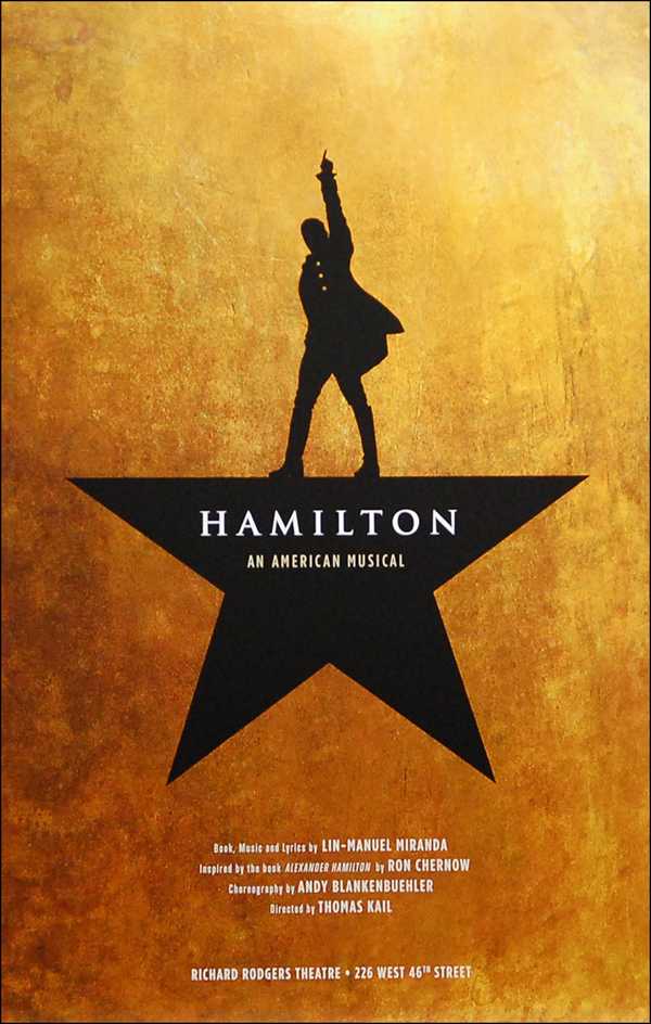 Hamilton the Musical Limited Edition Official Opening Night Playbill -  Limited Supply - Hamilton the Musical