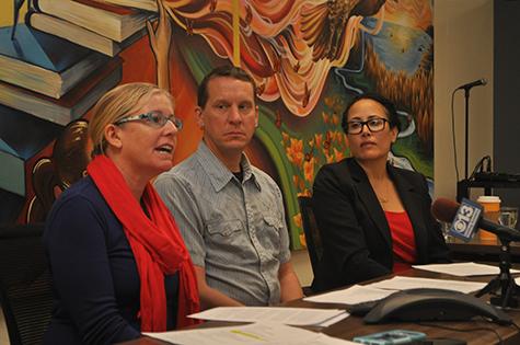 From left to right: CFAs Jennifer Eagan, Kevin Wher and Kathy Sheffield.