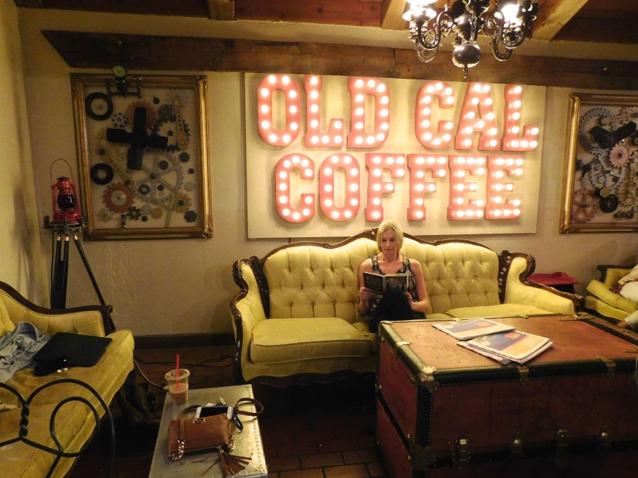 Get cozy at the Old California Coffee House