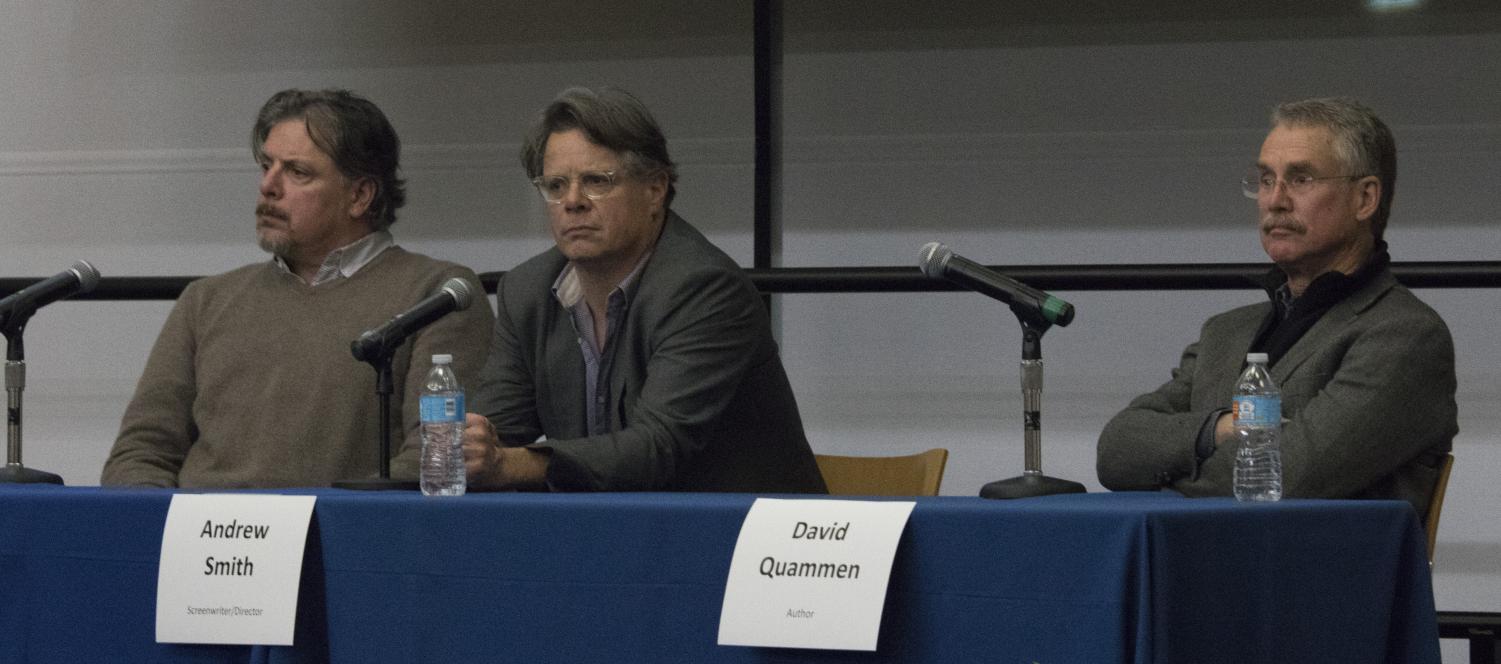 Alex Smith, Andrew Smith and David Quammen speak about their film, Walking Out, in a post screening panel.