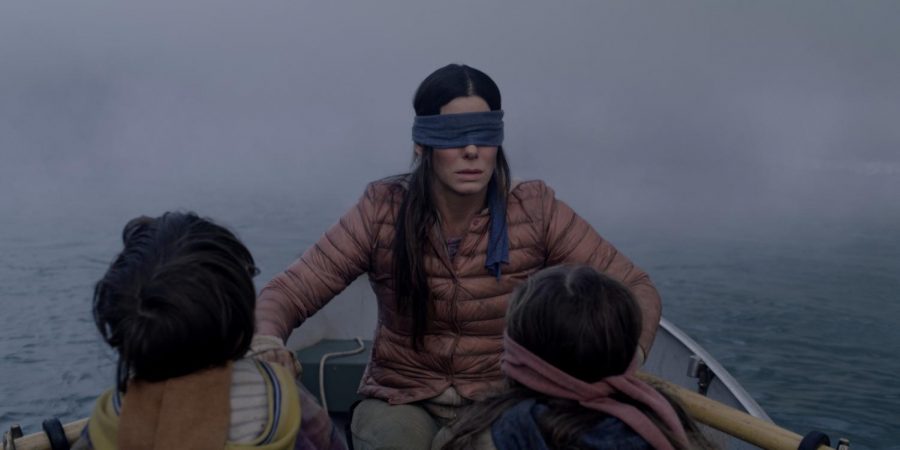 Sandra Bullock stars in the Netflix original thriller, Bird Box.