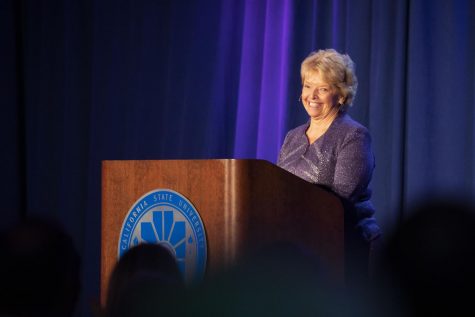 President Haynes congratulated for her service on campus