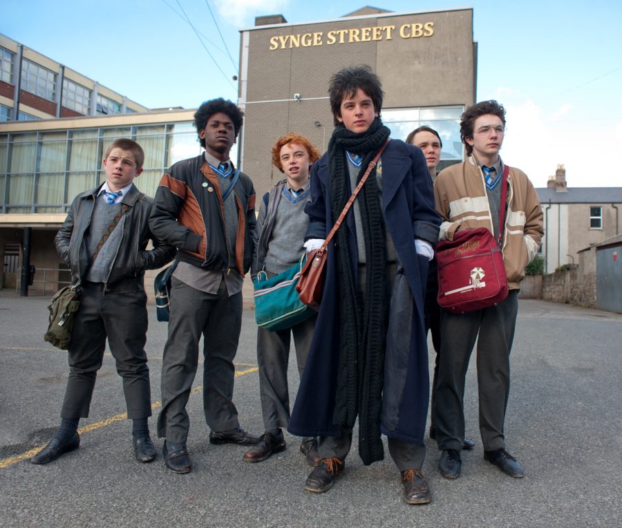 Lucy Boynton and Ferdia Walsh-Peelo star in the 2016 film, Sing Street.
