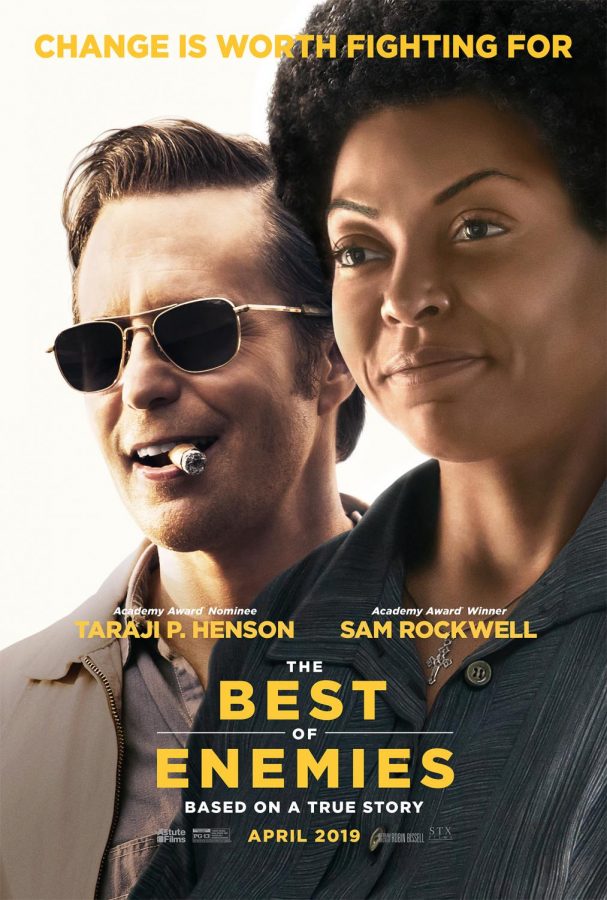 Promotional Poster for the Film The Best of Enemies. 