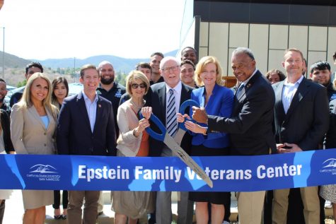 President Neufeldt and Maj. Gen. Tony Jackson cutting the ribbon.