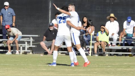 Cougars Men's Soccer Prevail against Stanislaus State Warriors