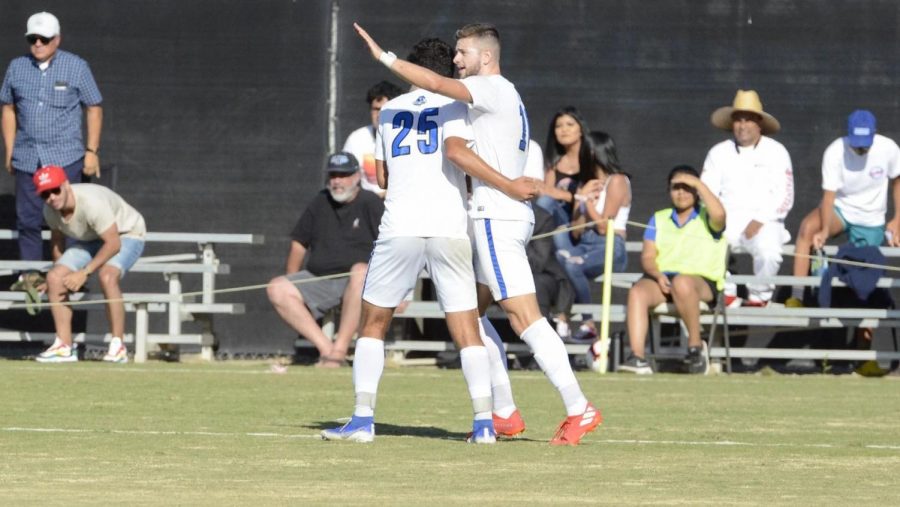 Cougars+Mens+Soccer+Prevail+against+Stanislaus+State+Warriors