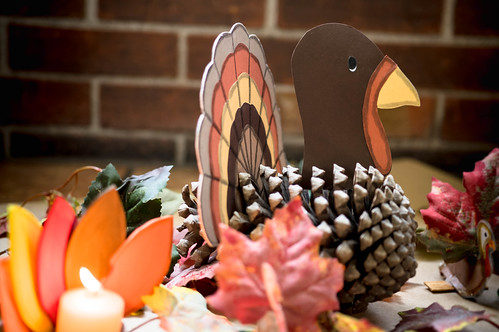 Get into the holiday spirit by attempting these fall crafts. 