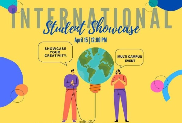 CSUSM’s Office of Global Education hosted an International Student Showcase to highlight creative international students’ work.