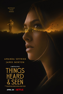 Netflix’s new horror film Things Heard and Seen is now available to stream on Netflix.