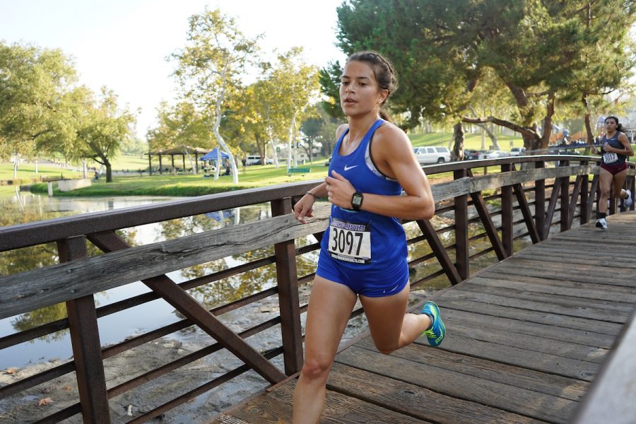 Laurenzana dedicates herself to cross country and improving on her skills. 