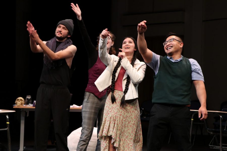 CSUSM Theatre students perform “The Thanksgiving Play.”