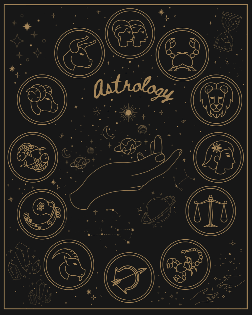 There are twelve zodiac signs in total that reveal different personality traits and are assigned based on birth dates. 