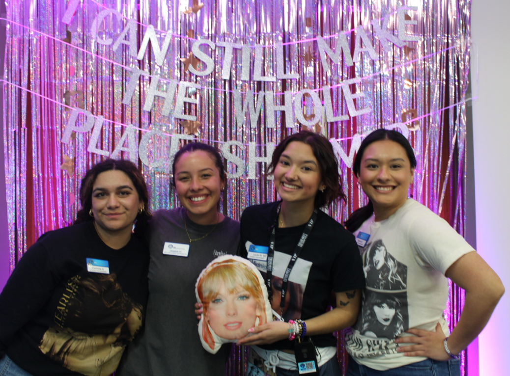 The USU Live staff made the whole place shimmer at their Taylor Swift themed event. 
