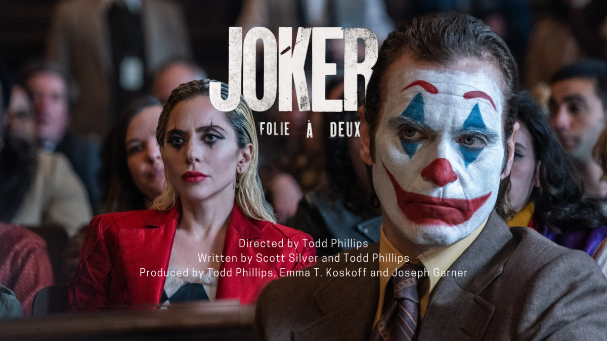 Joaquin Phoenix and Lady Gaga in Joker: Folie à Deux