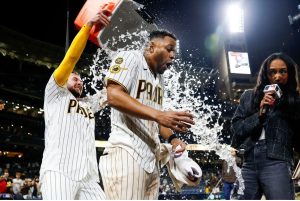 Xander Bogaerts' walk-off grand slam against the Colorado Rockies on April 9, 2026.